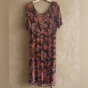 Altar PDX Megumi Dress in Midnight Moon Floral